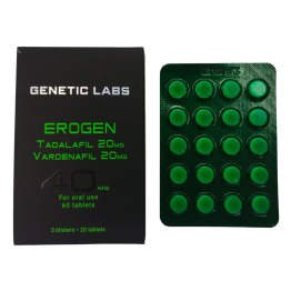 Genetic Labs Erogen 40 mg 20 таб (блистер)